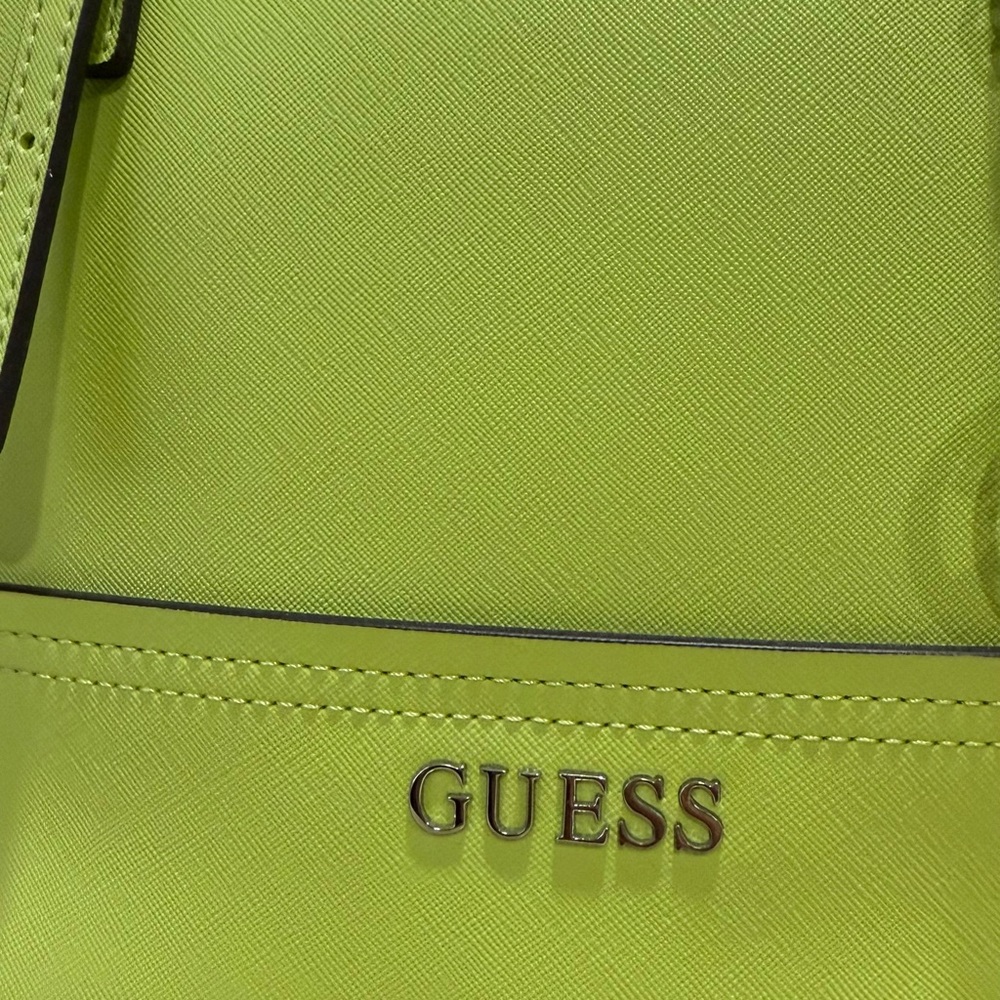 GUESS Neon Yellow Women's Bag - Picture 3 of 7